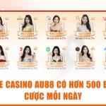 Live Casino AU88: Real-Time Gaming Experience from the Comfort of Home